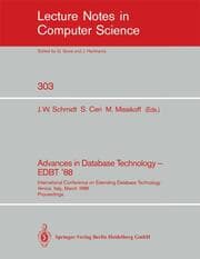 Cover von Advances in Database Technology - EDBT '88