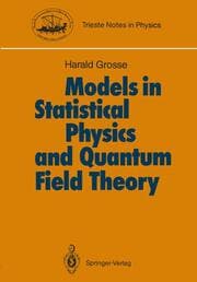 Cover von Models in Statistical Physics and Quantum Field Theory