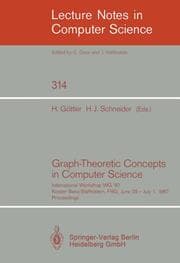 Cover von Graph-Theoretic Concepts in Computer Science