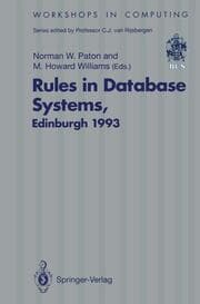 Cover von Rules in Database Systems