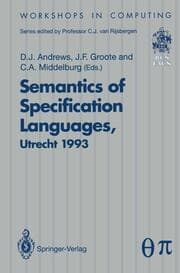 Cover von Semantics of Specification Languages (SoSL)