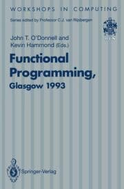 Cover von Functional Programming, Glasgow 1993