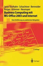 Cover von Business Computing mit MS-Office 2003 und Internet