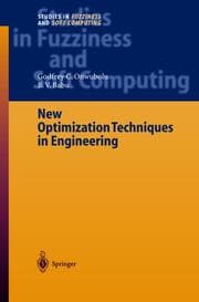 Cover von New Optimization Techniques in Engineering