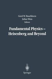 Cover von Fundamental Physics Heisenberg and Beyond