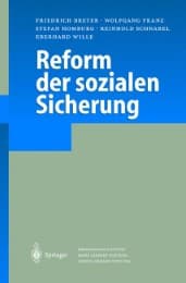 Cover von Reform der sozialen Sicherung