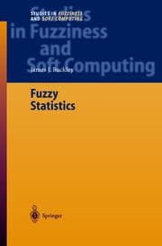 Cover von Fuzzy Statistics