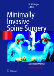 Cover von Minimally Invasive Spine Surgery