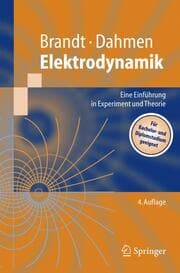 Cover von Elektrodynamik