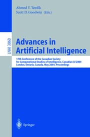 Cover von Advances in Artificial Intelligence