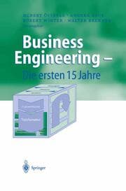 Cover von Business Engineering Die ersten 15 Jahre