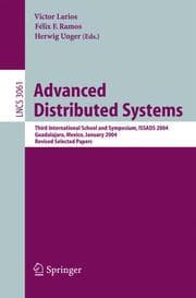 Cover von Advanced Distributed Systems