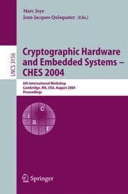 Cover von Cryptographic Hardware and Embedded Systems - CHES 2004