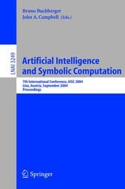 Cover von Artificial Intelligence and Symbolic Computation