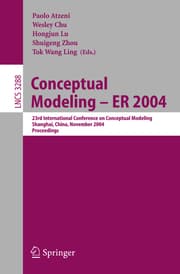 Cover von Conceptual Modeling - ER 2004