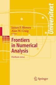 Cover von Frontiers of Numerical Analysis
