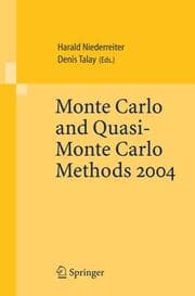 Cover von Monte Carlo and Quasi-Monte Carlo Methods 2004