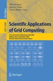 Cover von Scientific Applications of Grid Computing