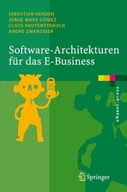 Cover von Software-Architekturen für das E-Business