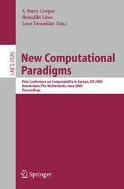 Cover von New Computational Paradigms