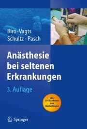 Cover von Anästhesie bei seltenen Erkrankungen