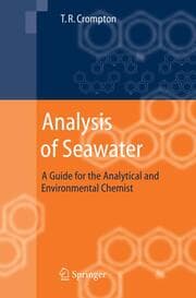Cover von Analysis of Seawater