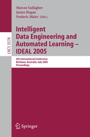 Cover von Intelligent Data Engineering and Automated Learning - IDEAL 2005