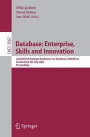 Cover von Database: Enterprise, Skills and Innovation
