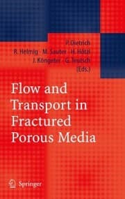 Cover von Flow and Transport in Fractured Porous Media