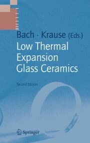 Cover von Low Thermal Expansion Glass Ceramics