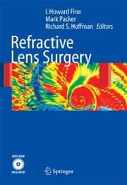 Cover von Refractive Lens Surgery