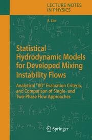 Cover von Statistical Hydrodynamic Models for Developed Mixing Instability Flows