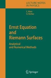 Cover von Ernst Equation and Riemann Surfaces