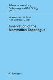 Cover von Innervation of the Mammalian Esophagus