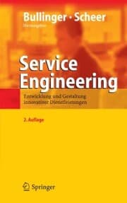 Cover von Service Engineering