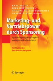 Cover von Marketing- und Vertriebspower durch Sponsoring
