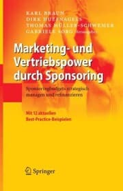 Cover von Marketing- und Vertriebspower durch Sponsoring