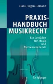 Cover von Praxishandbuch Musikrecht