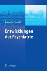Cover von Entwicklungen der Psychiatrie