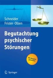 Cover von Begutachtung psychischer Störungen