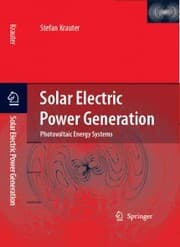 Cover von Solar Electric Power Generation - Photovoltaic Energy Systems