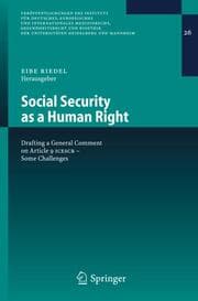 Cover von Social Security as a Human Right