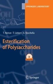 Cover von Esterification of Polysaccharides