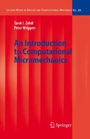 Cover von An Introduction to Computational Micromechanics