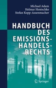 Cover von Handbuch des Emissionshandelsrechts