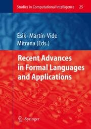 Cover von Recent Advances in Formal Languages and Applications