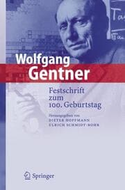 Cover von Wolfgang Gentner