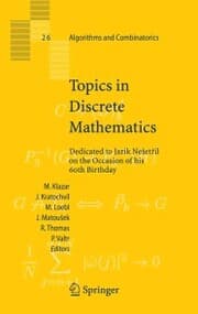 Cover von Topics in Discrete Mathematics