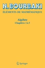 Cover von Algèbre