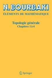 Cover von Topologie générale